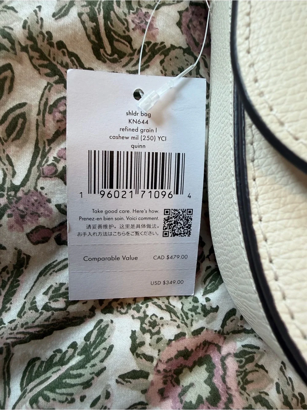 kate spade smooth pebbled
